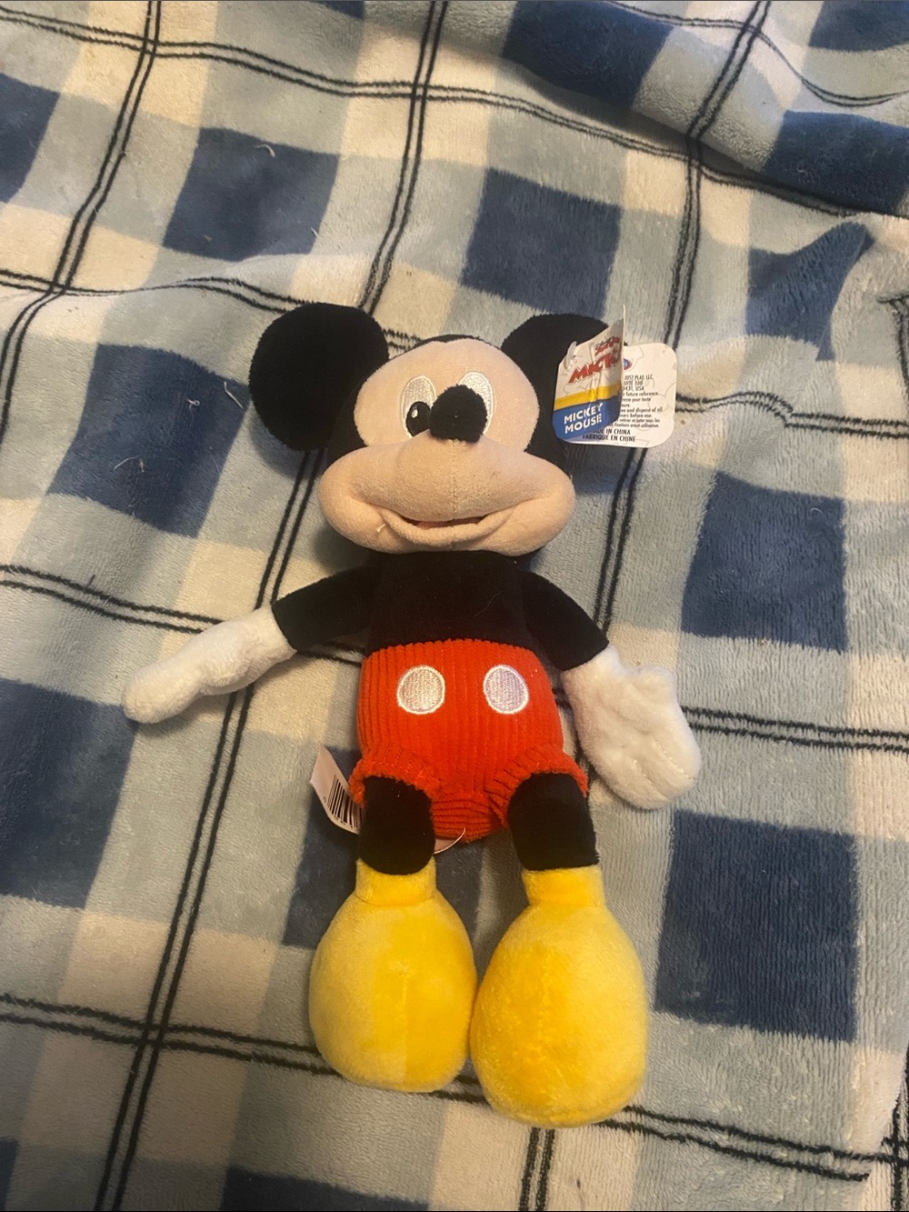 Disney Junior Mickey Mouse Plush - Black, Red, Yellow